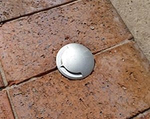 Entertaining area paving, Glenelg