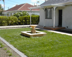 Custom water feature installation